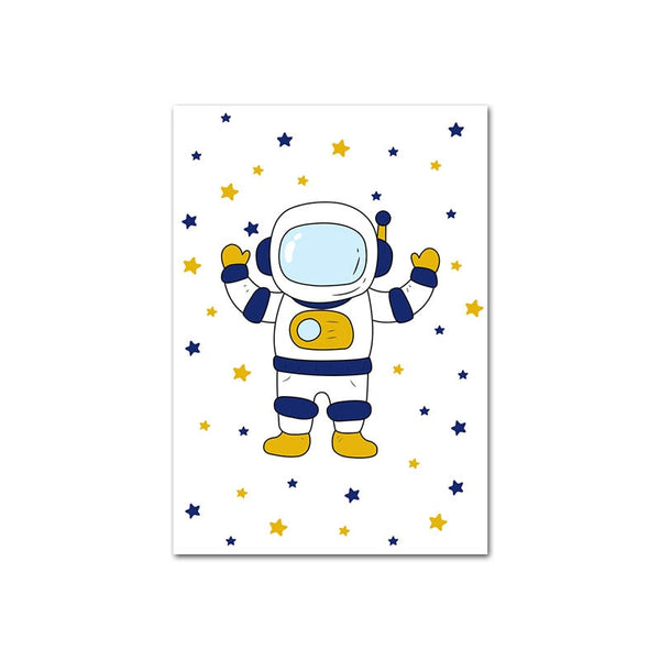 Tableaux pour Enfants Astronaute modèle 2