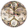 Horloge Scandinave Planisphère