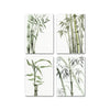 Tableaux Scandinaves Bamboo 4 pièces