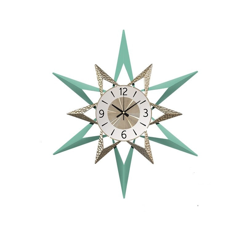 Horloge Scandinave Géante Étoile