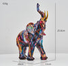 Estatua escandinava de elefante de graffiti