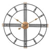 Horloge Scandinave Design Cercle Industriel
